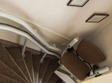 A Newly Installed Harmar Stairlift in a Manassas, VA Home