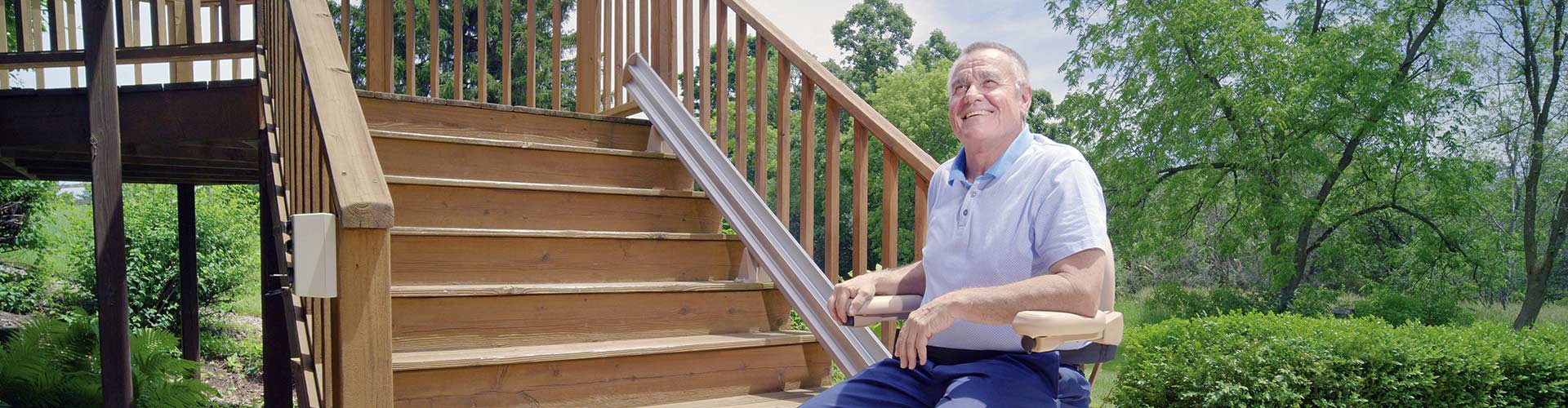 Bruno stairlift installation in Annapolis, Baltimore, Dundalk, Essex, and Gaithersburg, MD