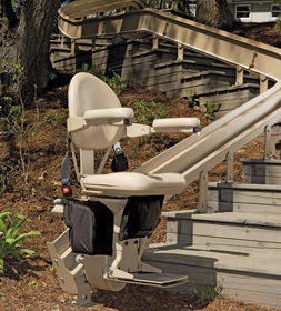 Outdoor Stairlifts in Owings Mills, MD, Annapolis, MD, Alexandria, VA