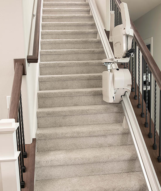 Straight Stairlifts in Baltimore, MD, Gaithersburg, MD & Nearby Cities