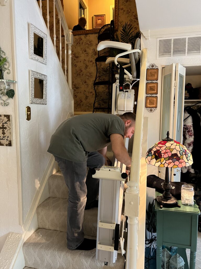 Chairlift Installation in Philadelphia, Doylestown, Plymouth Meeting and Nearby Cities