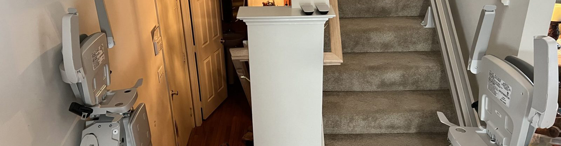 Stairlift on Staircase in Ellicott City, MD