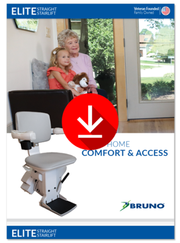 Download the brochure for the elite straight stairlift